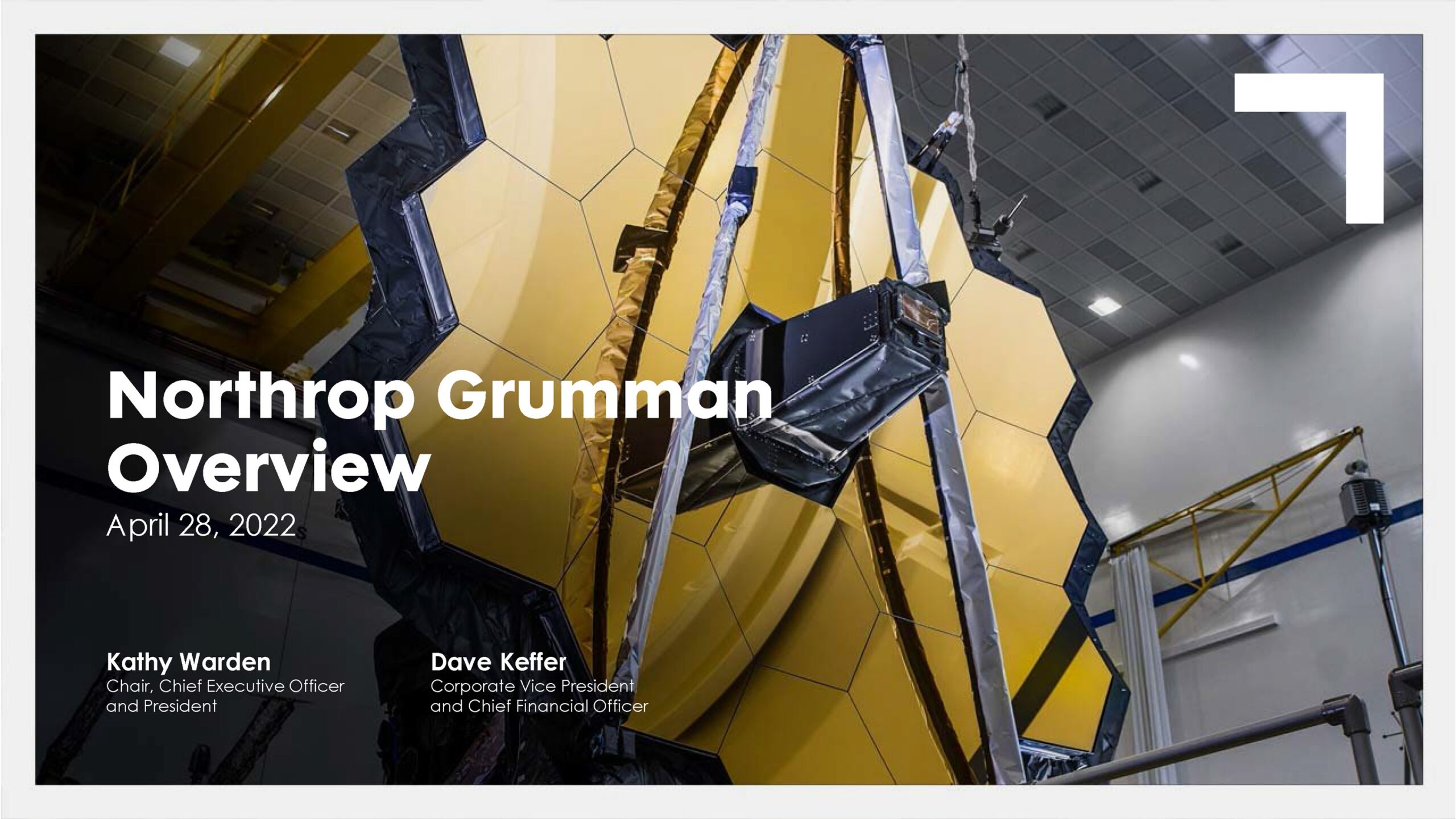 Investor Overview Presentation for Northrop Grumman